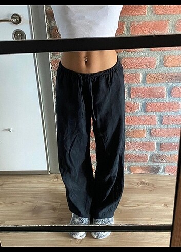 bershka keten pantolon 