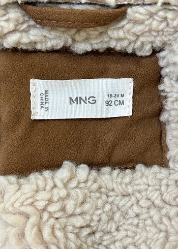 Kürklü Erkek Çocuk Süet Kaban - Görsel 3