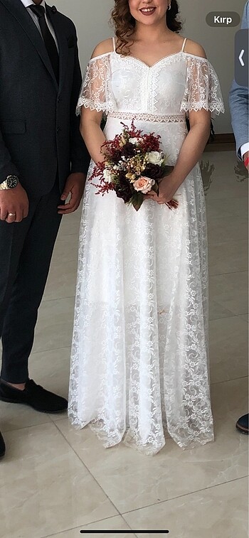 m Beden Nikah elbisesi