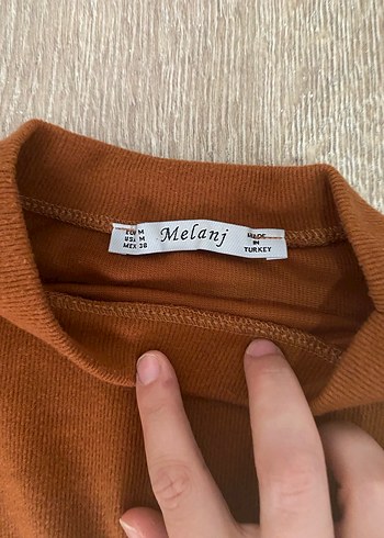 Diğer Kadın Kahverengi Bol Kesim Uzun Kollu Sweatshirt