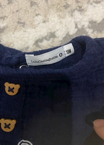 Uzun Kollu Lacivert Bebek Body - Görsel 2