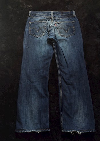 Levis 501 Bootcut Washed