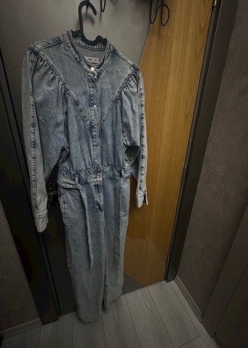 Mango Kadın Denim Tulum - Görsel 3