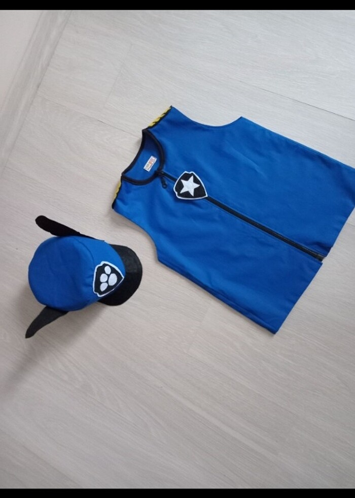 Paw patrol yelek ve şapka kostümü #kostüm - Görsel 4