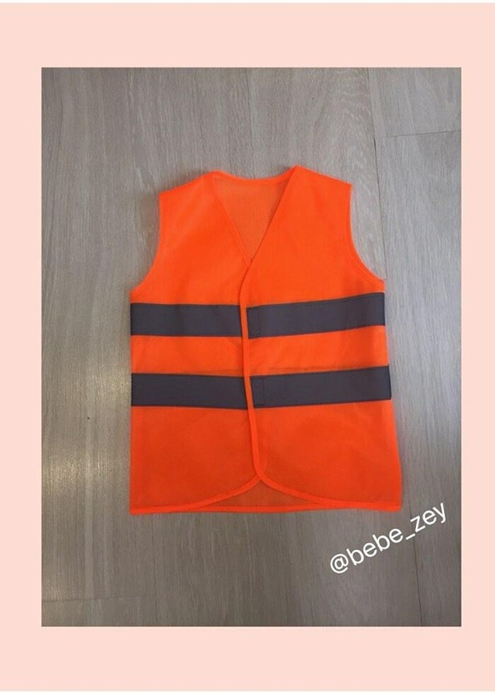 Çocuk İkaz yeleği yaş günleri için - Görsel 3