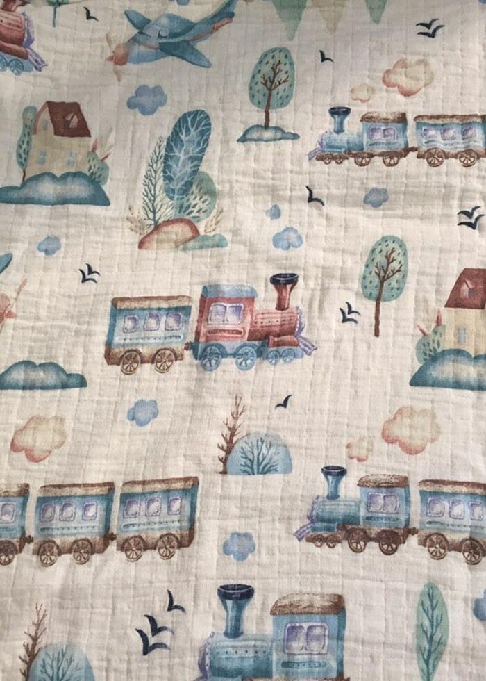 Müslin örtü bebek battaniyesi #Müslin  - Görsel 4