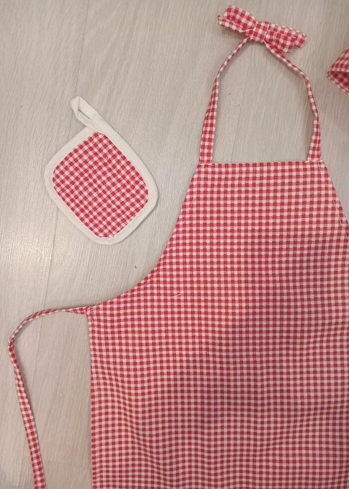 Çocuk mutfak önlüğü ve şapkası #fotoğrafçekimi - Görsel 2