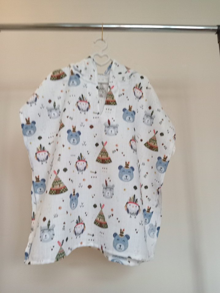 müslin panço havuz deniz giysisi - Görsel 3