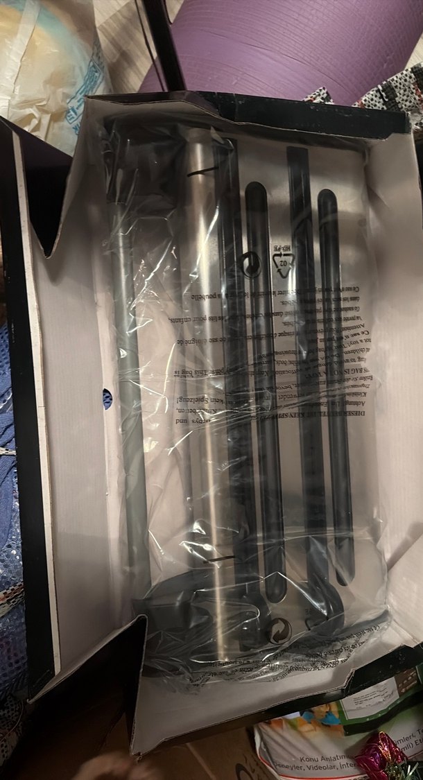 3 Bölmeli Kesme Rulosu - Gri Beyaz - Görsel 2