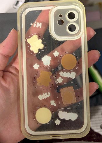 Parlak Bohem Tarzı Pastel Kahverengi Telefon Kılıfı - Görsel 2