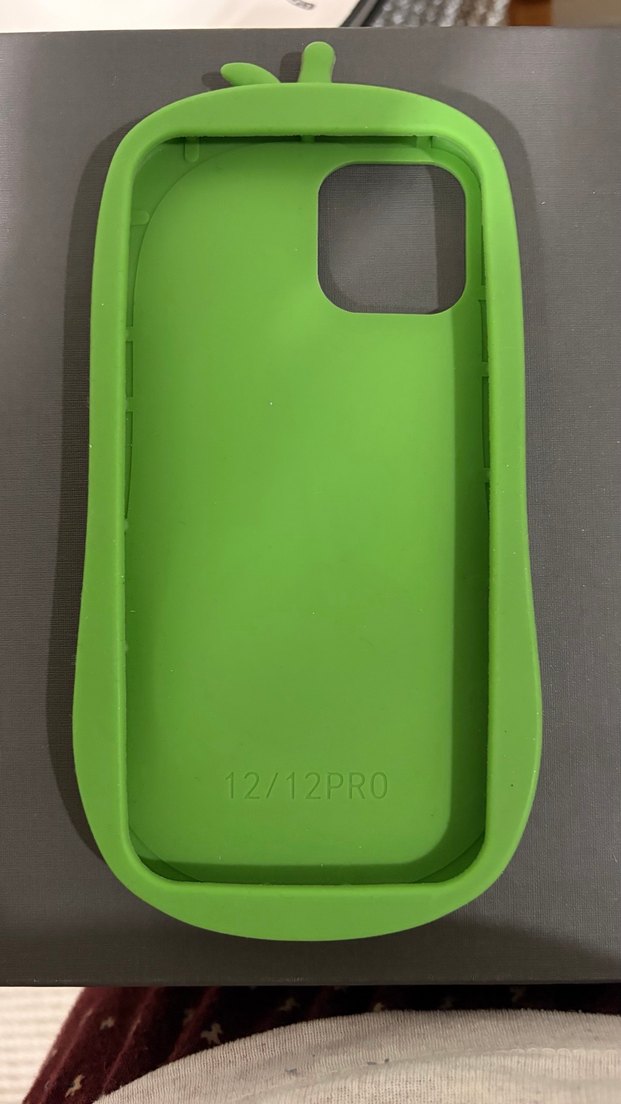 Yeşil Avokado Desenli Telefon Kılıfı 12/12pro - Görsel 2