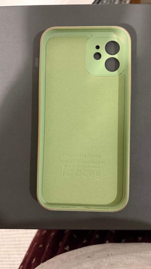 Pastel Yeşil Kabartmalı Avokado Telefon Kılıfı - Görsel 2