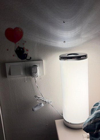 Beyaz LED Masa Lambası "Sternenhimmel" - Görsel 3