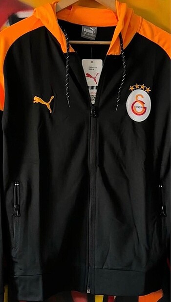 Puma Siyah Sarı Galatasaray ceketi