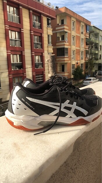 Asics Unisex Siyah Spor Ayakkabı