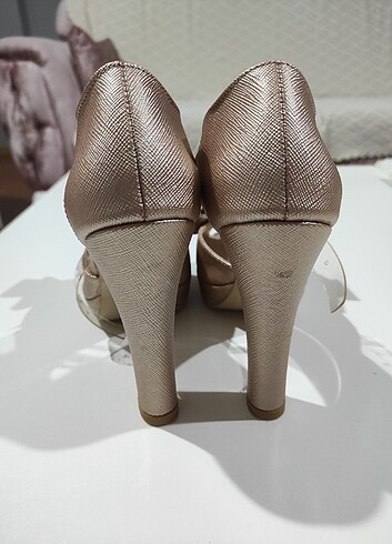 KIZ ÇOÇUK ABİYE AYAKKABI 35 NUMARA TEMİZ ÜRÜN SADECE BİR KERE Gİ - Görsel 2