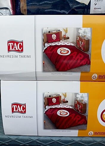 Taç lisanslı taraftar nevresim takımı tek kişilik