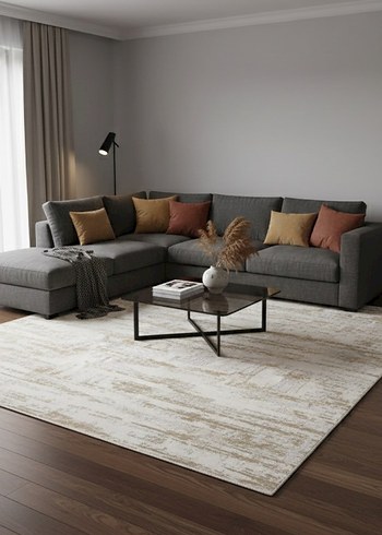 ipek vizon saten bambu halı - Görsel 3