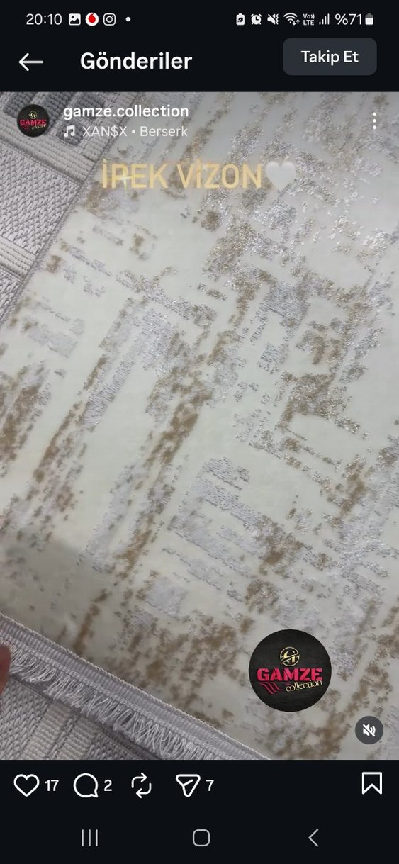 ipek vizon saten bambu halı - Görsel 2