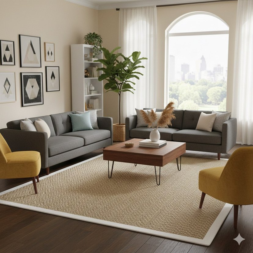  MAĞAZADAN SIFIR - Premium Sisal Halı - Görsel 2