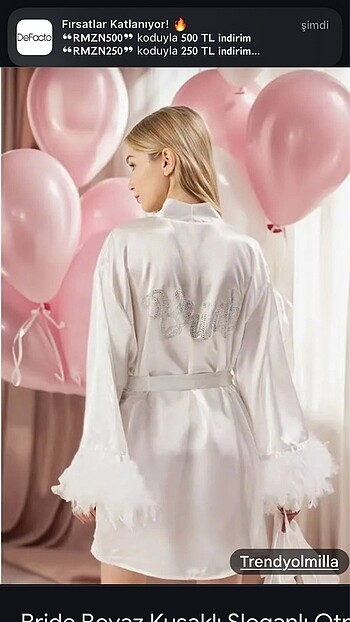 s Beden Bride sabahlık