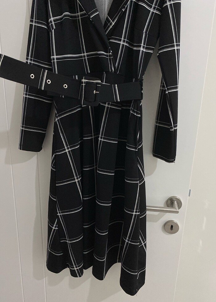 Kemerli elbise - Görsel 2