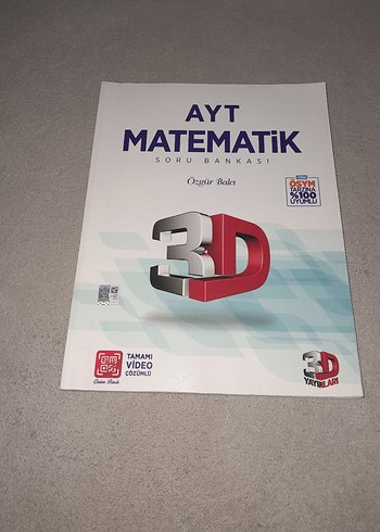 3D AYT Matematik Soru Bankası