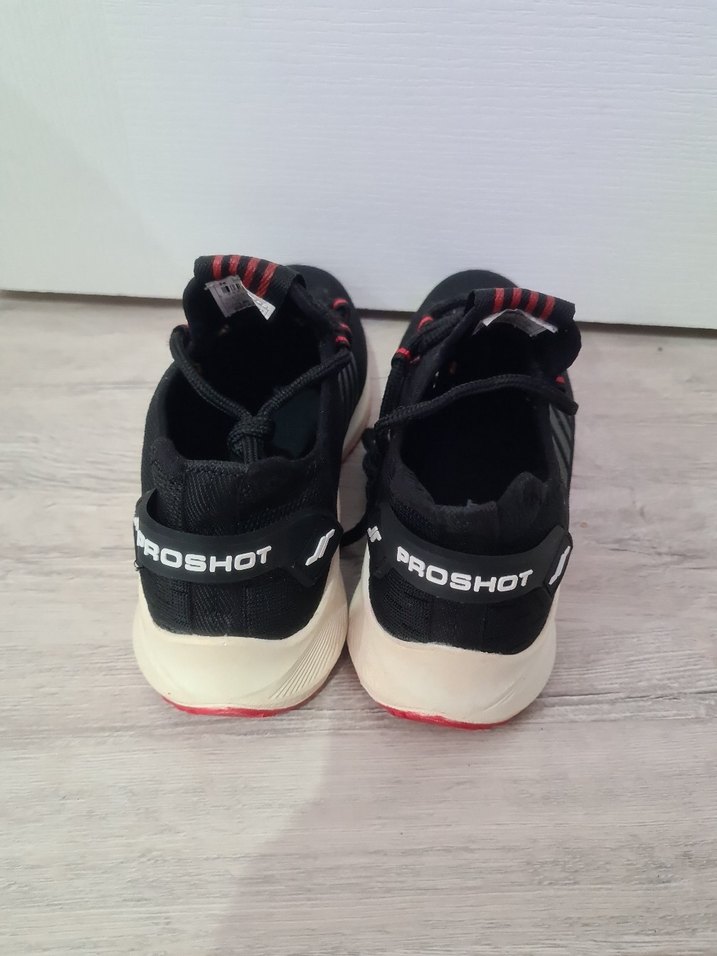 Siyah Elastik Erkek Spor Ayakkabısı - Görsel 5