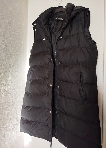 Siyah Kadın Şişme Yelek - Görsel 4