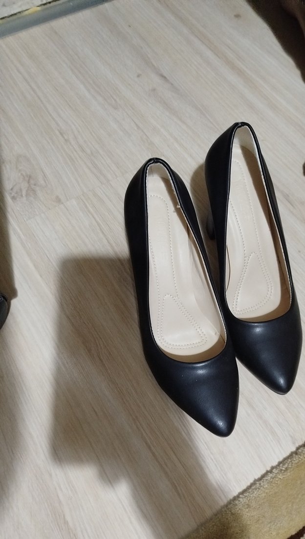 Siyah Kadın Modern Klasik Topuklu Ayakkabı - Görsel 2