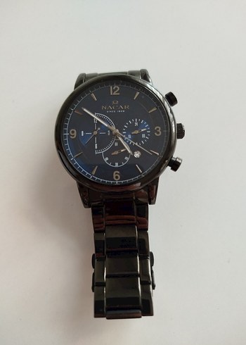 NACAR Gri metal Erkek Kol Saati - Görsel 2