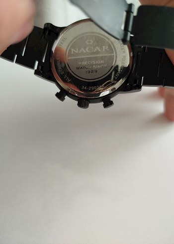 NACAR Gri metal Erkek Kol Saati - Görsel 4
