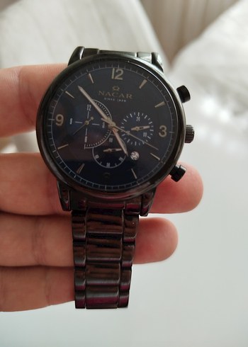 NACAR Gri metal Erkek Kol Saati - Görsel 5