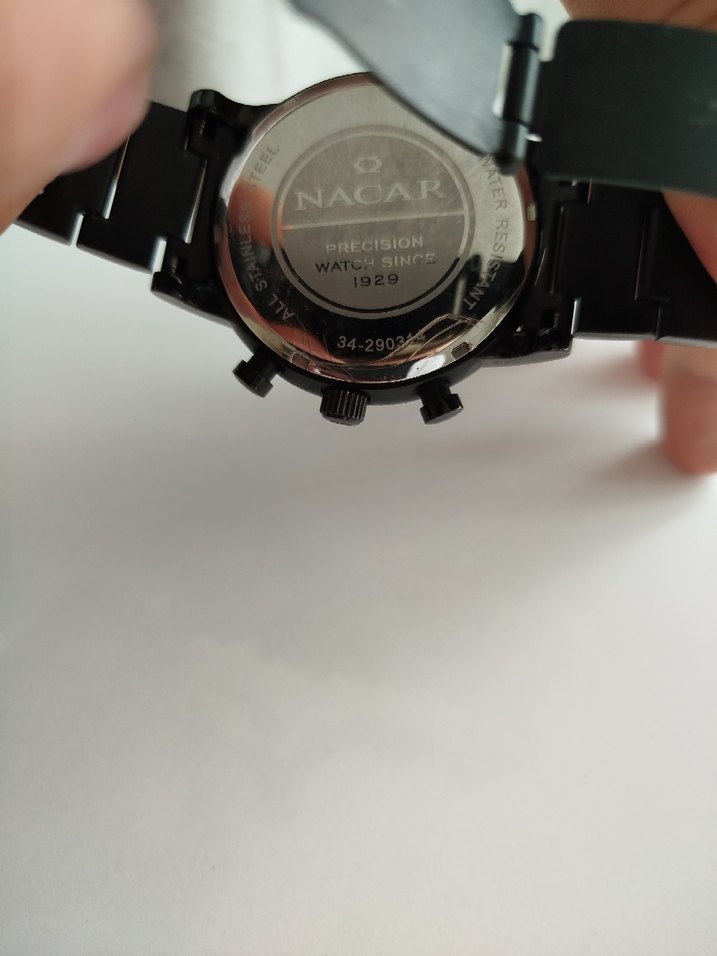 NACAR Gri metal Erkek Kol Saati - Görsel 4