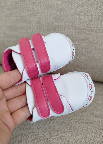 Bebek Renkli Baskılı İlk Adım Ayakkabısı - Görsel 5