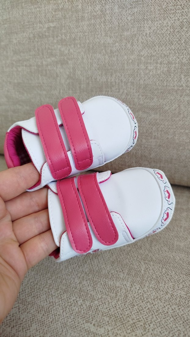 Bebek Renkli Baskılı İlk Adım Ayakkabısı - Görsel 5