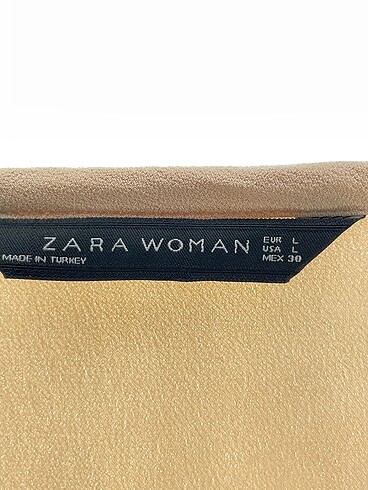 l Beden ten rengi Renk Zara Bluz %70 İndirimli.