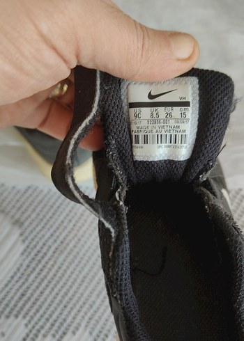 Erkek Çocuk Siyah Cırtlı Spor Ayakkabı - Görsel 4