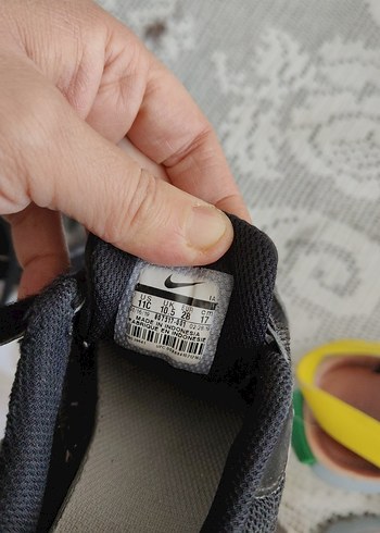 Çocuk Siyah Gri Cırt Cırtlı Spor Ayakkabı - Görsel 3