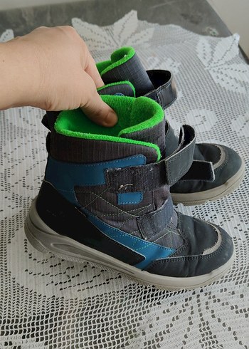 Gri Kaydırmaz Yılan Desenli Erkek Bot - Görsel 2