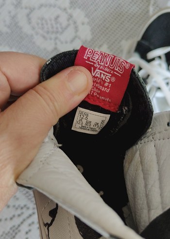 Erkek Çocuk Siyah Beyaz Nakışlı Spor Ayakkabı - Görsel 4