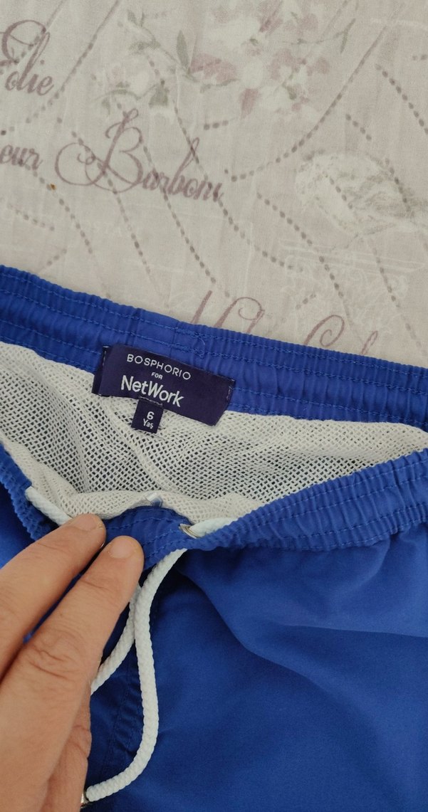 Mavi Mini Erkek Deniz Şortu - Görsel 2