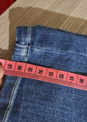 Kadın Mavi Denim Skinny Normal Boy Pantolon - Görsel 6