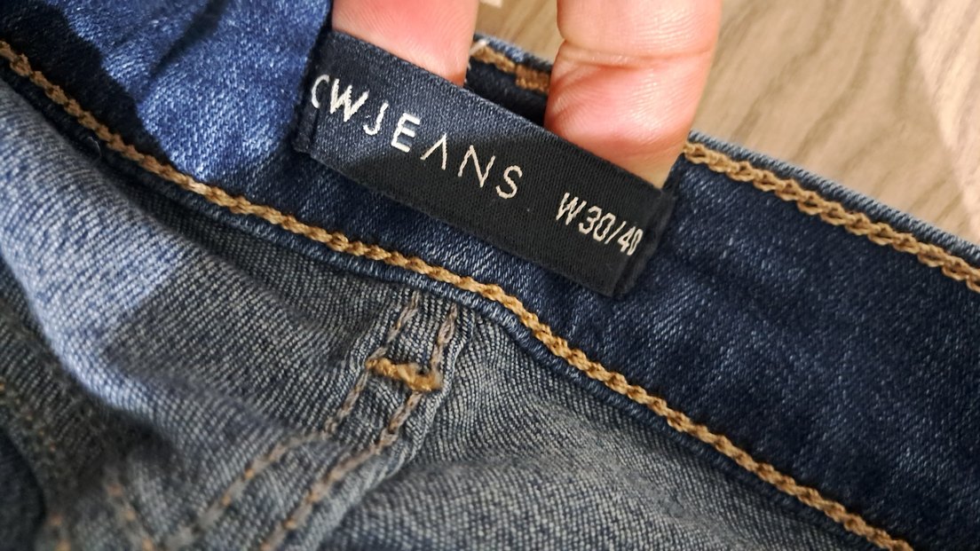 Kadın Mavi Denim Skinny Normal Boy Pantolon - Görsel 5