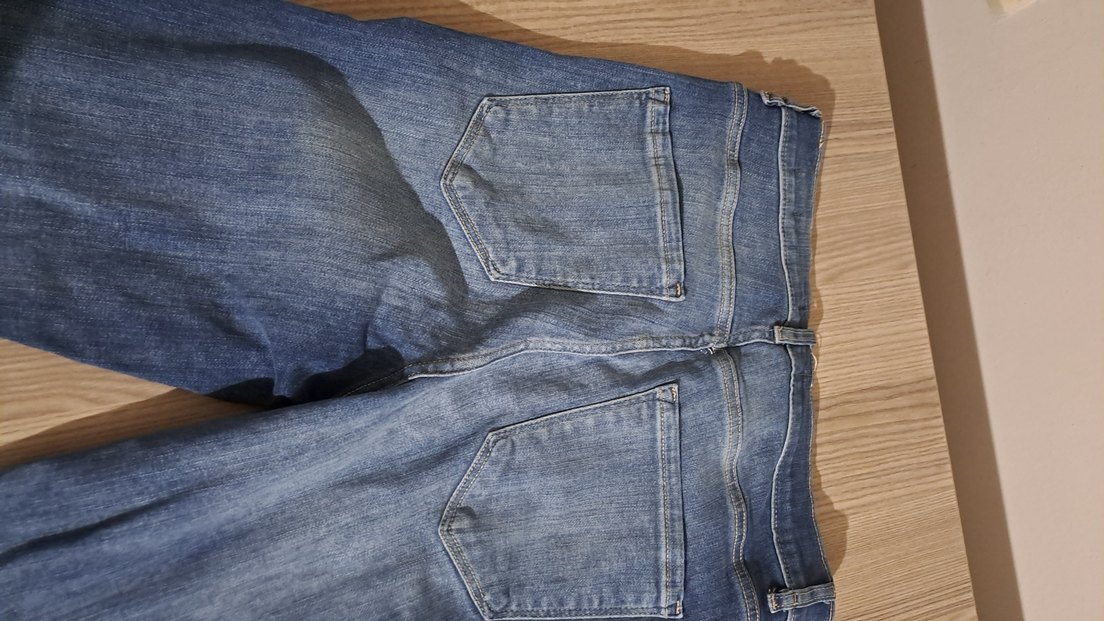 Kadın Mavi Denim Skinny Normal Boy Pantolon - Görsel 3