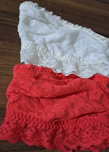 Nakışlı Beyaz Bohem Midi Sütyen - Görsel 3