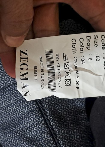 Gri Düğmeli Erkek Takım Elbise - Görsel 11