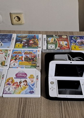 Beyaz Nintendo  XL 3DS Taşınabilir Konsol - Görsel 7