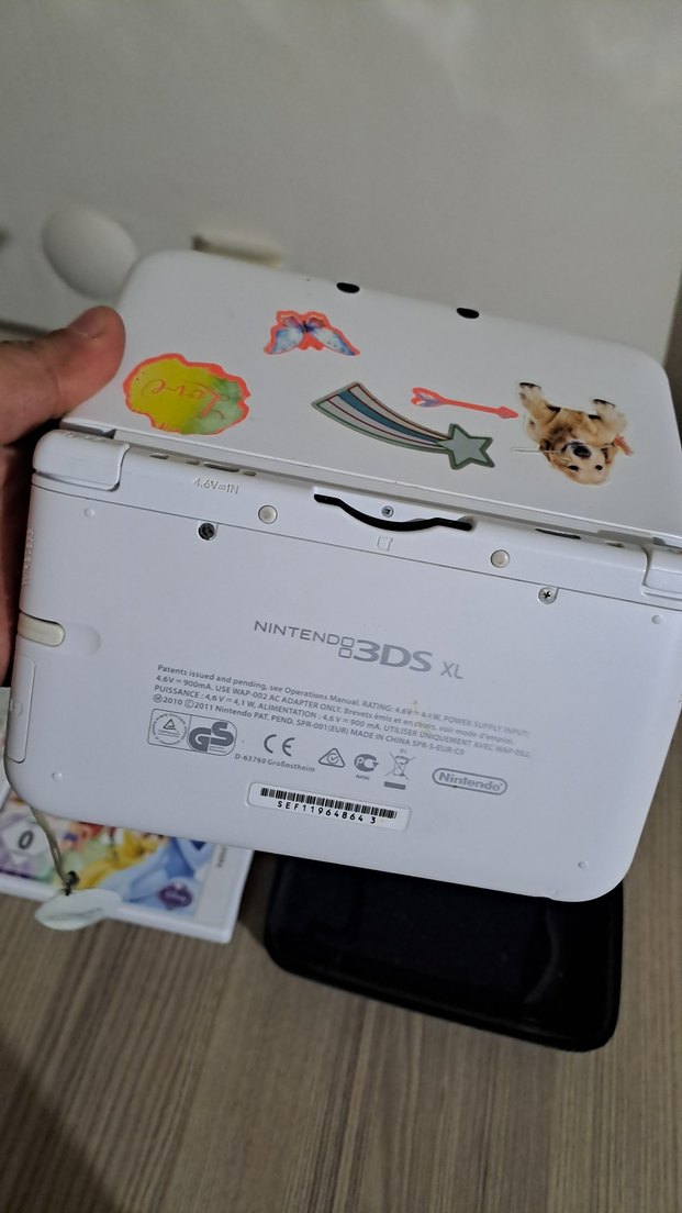 Beyaz Nintendo  XL 3DS Taşınabilir Konsol - Görsel 4