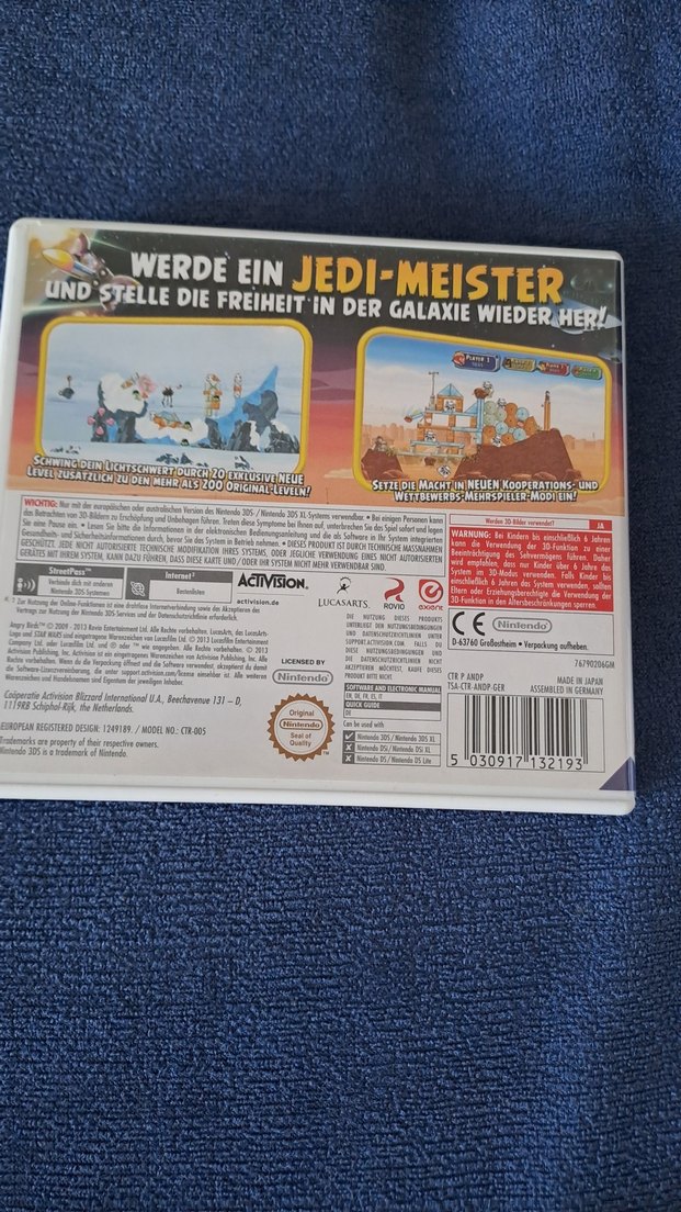 Angry Birds Star Wars Nintendo 3DS Oyunu - Görsel 2